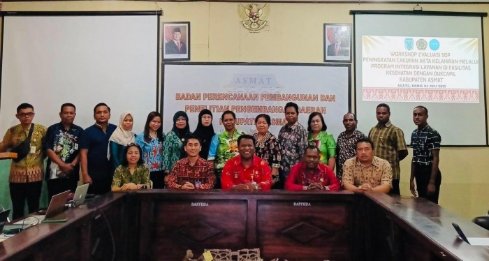Asmat Melesat: Kolaborasi Faskes dan Discapil Capai 100 Persen, Cakupan Akta Lahir _ Dukungan Unimuda dan Unicef