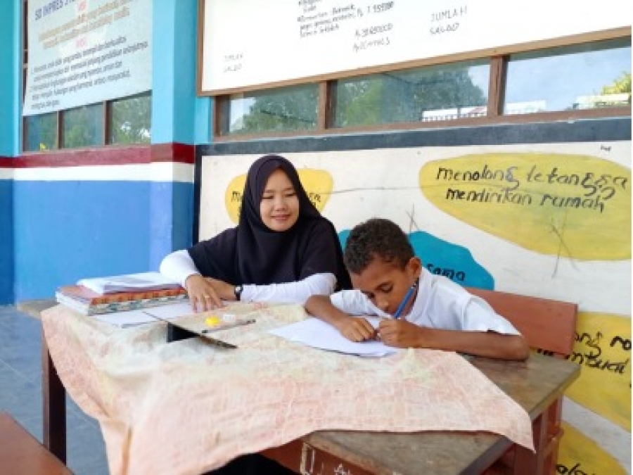 KEMITRAAN UNIMUDA - UNICEF KEMBALI LAKUKAN PENGUKURAN KEMAMPUAN MEMBACA SISWA (EGRA) DI KABUPATEN SORONG