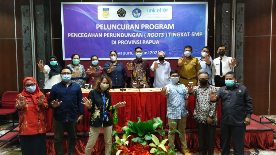 UNIMUDA SORONG - UNICEF RESMI LUNCURKAN ROOTS DI PROVINSI PAPUA